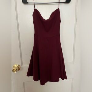 Windsor plum mini dress